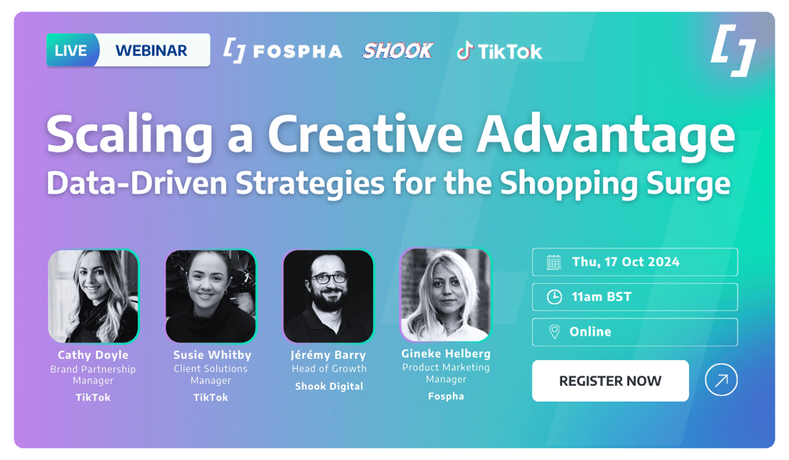 Fospha x Shook x TikTok Webinar - web preview