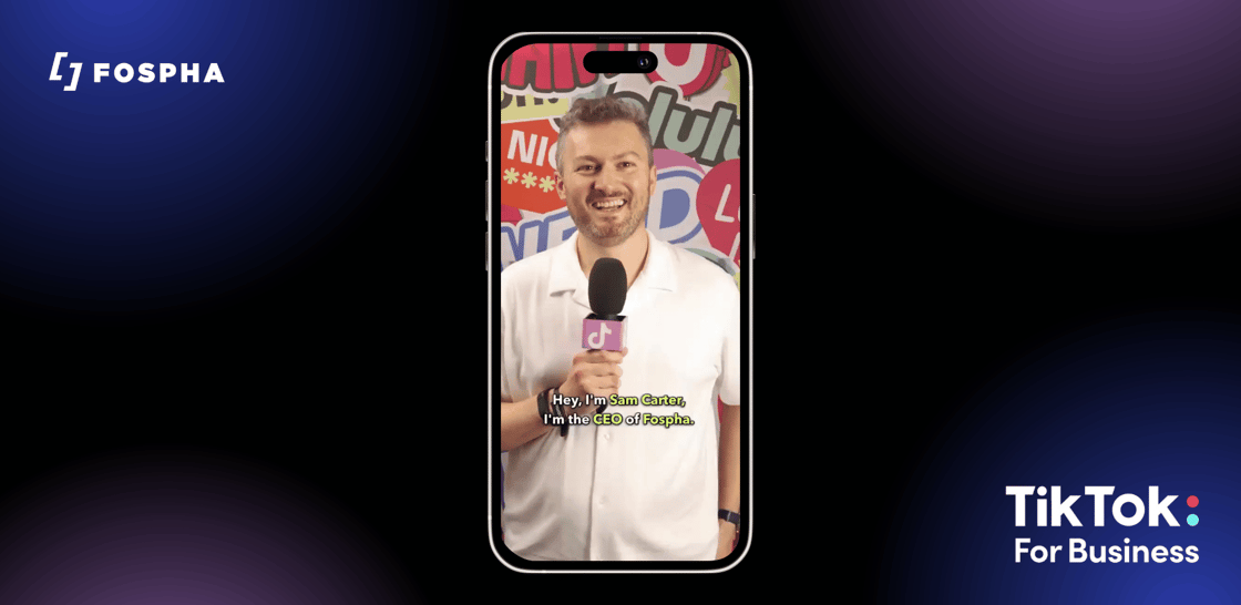 Sam Carter TikTok for Business Banner