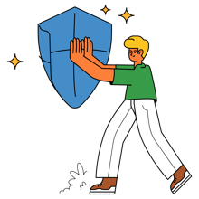 security _ shield, protection, safety, insurance, man, people@2x